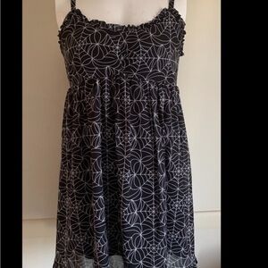 Sourpuss baby doll spiderweb dress